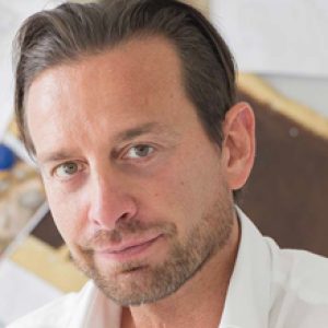 Matteo Nunziati, ontwerper van het i4Mariani kantoorsysteem Blade en boekenkast Elle