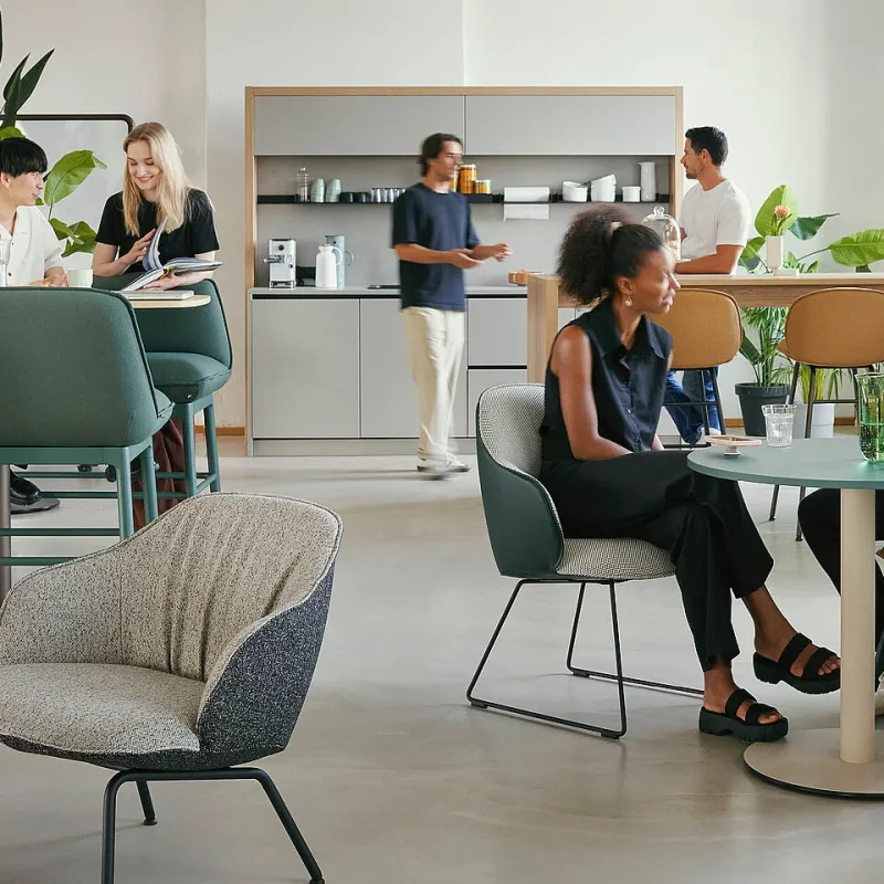 Kantoortuin en werkplekken: flexwerken met rust