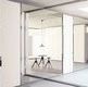 glass partition wall