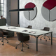 x8 desk Quadrifoglio