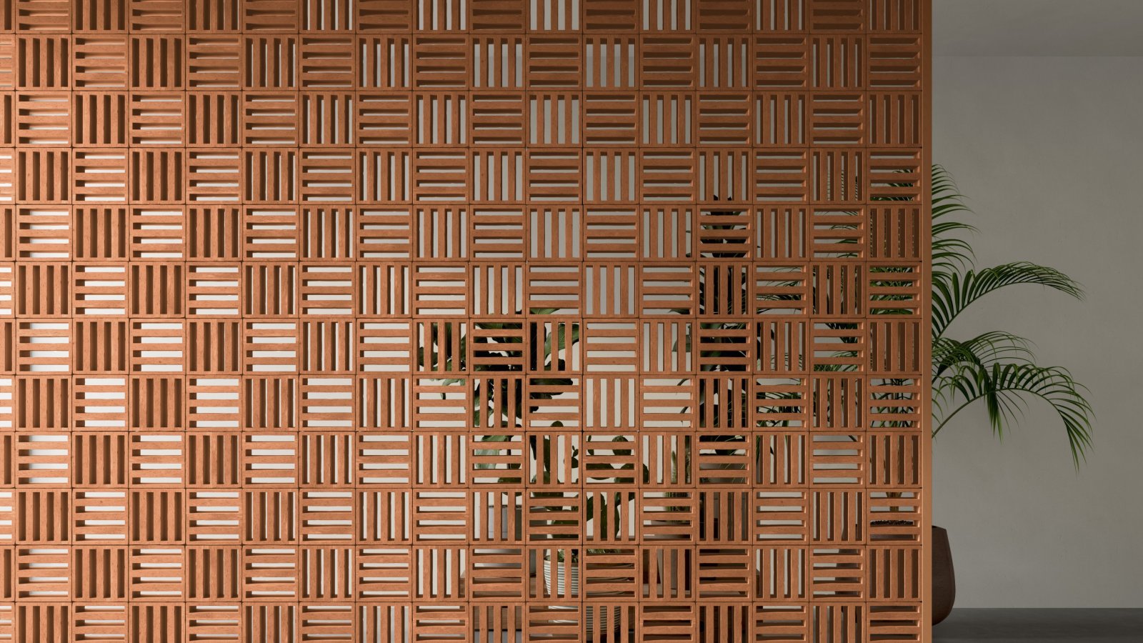 Tally Wide baksteen van geëxtrudeerde terracotta