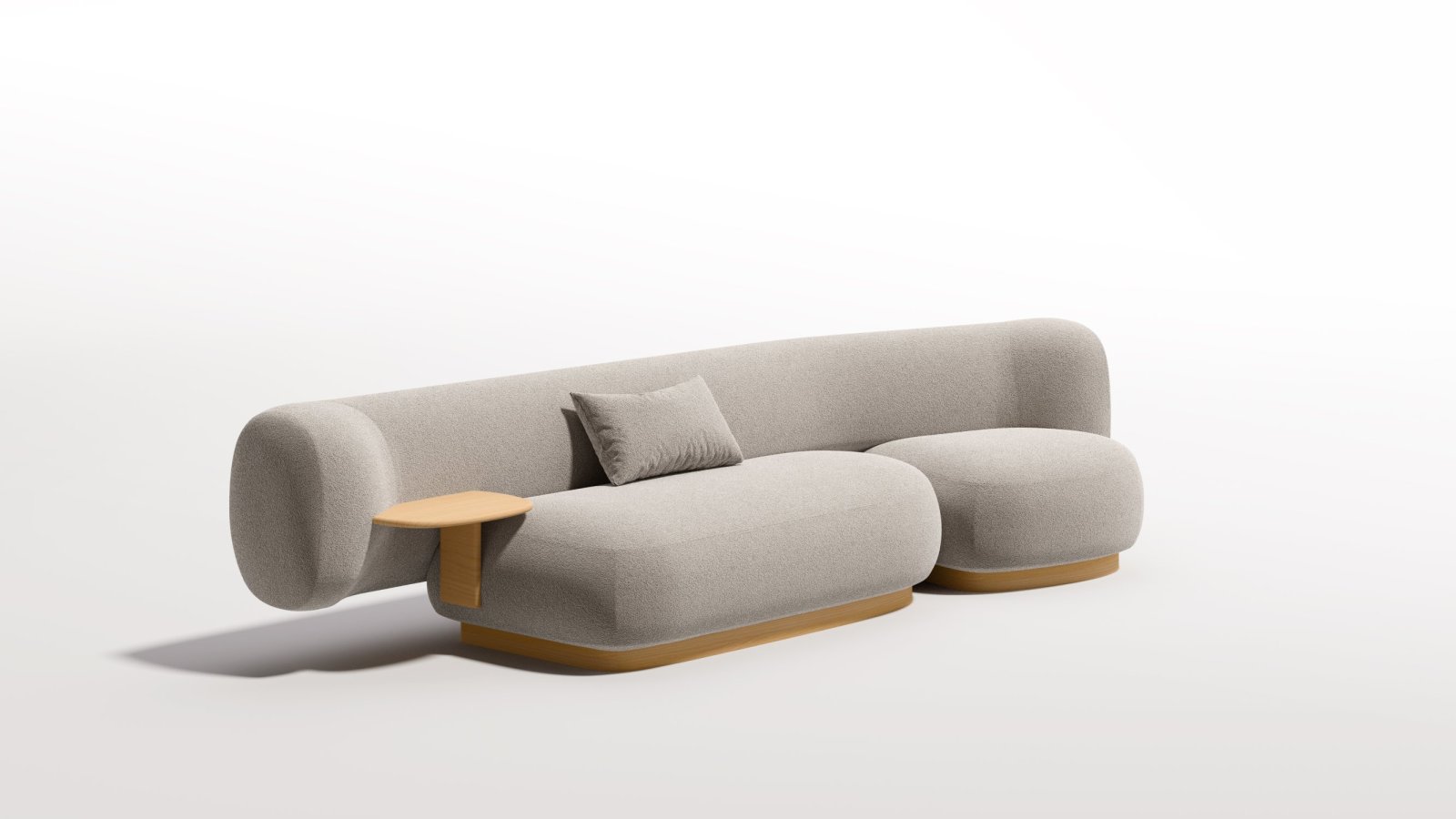 Loungebank Dorothea van LaCividina in een loungezone