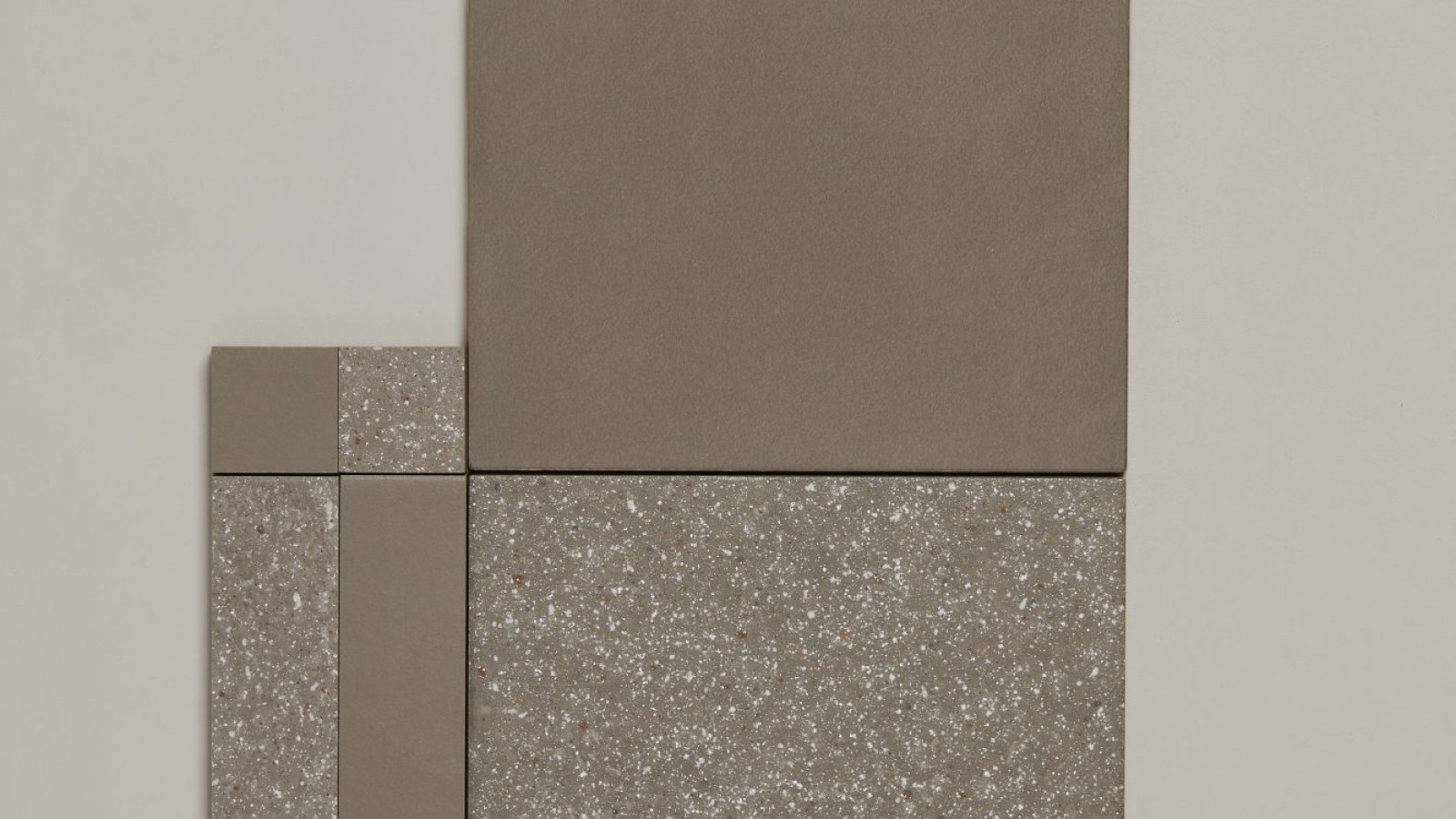 Time van Mutina met Rough en Smooth texturen gecombineerd in een vlak