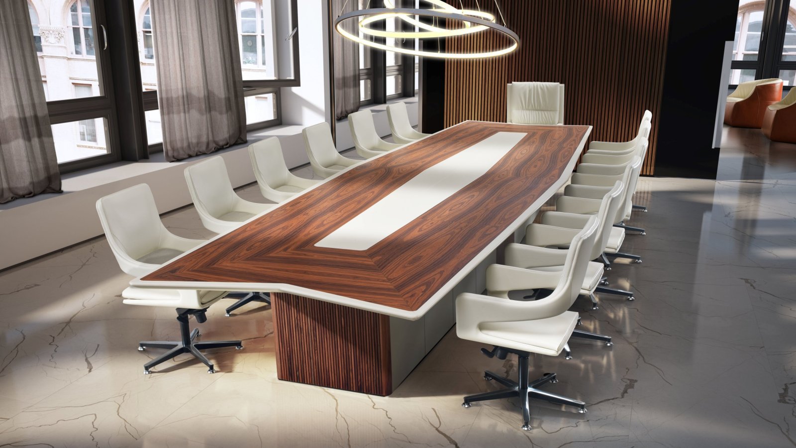 Vergadertafel Master van i4Mariani in een directiekamer
