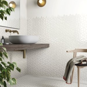 Buitenbekleding in Botanica mozaiek