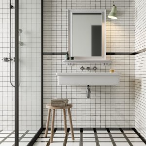 Patroon Double White uit de collectie Mattonelle Margherita van Mutina