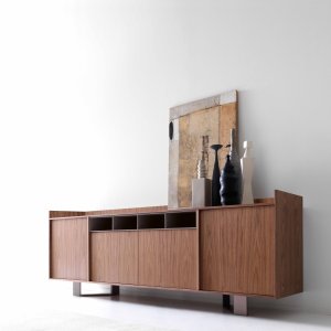 Lloyd bureau met modestypaneel in bladafwerking