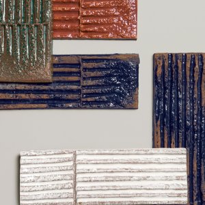 Stripes-patroon van Chamotte Mono en Quadra