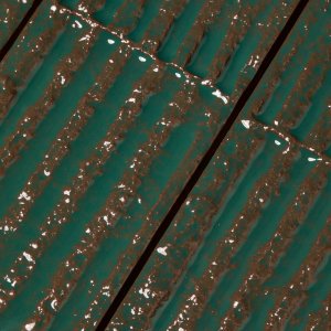 Keramische lambrisering in Chamotte Mono en Linea
