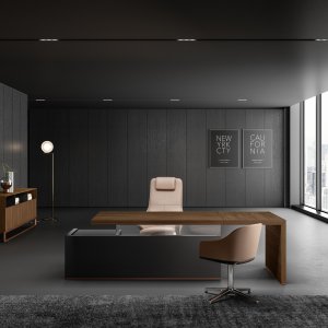 Bridge bureau uit de Bold58-collectie met dubbele wangen