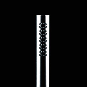 Douchewand met ronde regendouche van 24 cm en AL/23 bediening op ronde rozetten