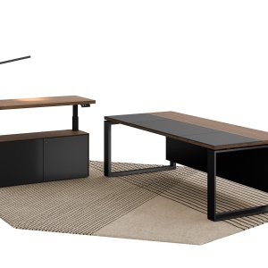 Arche bureau met service-unit op dressoir