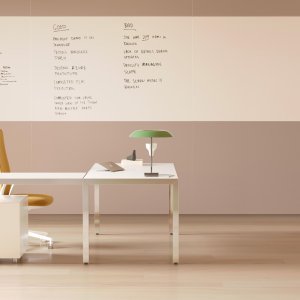 Vergadertafel Fattore Alpha van 320 cm met centrale top access