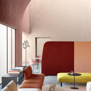 Stoelen voor wachtruimtes van Arper: de Kiik collectie