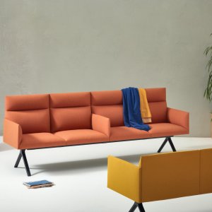 Kiik console in zwart eiken van 72 cm hoog
