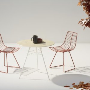 Arper Leaf loungefauteuil met afneembaar frontkussen