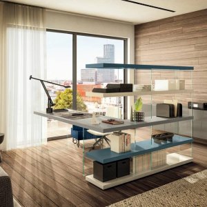 Doorlopende eikennerf op het Air Desk