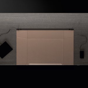 Eleva bureau elektrisch op stahoogte in een directiekamer