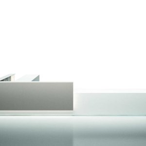 Dimbare zoneknoppen op de Lux receptiebalie