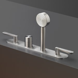 Detail van de ronde Lutezia greep, ontwerp Jean-Michel Wilmotte