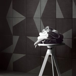 Puzzle wand in een koffiehoek