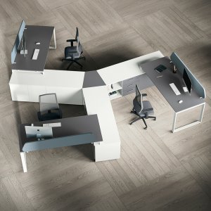 Servicekast Loft met omkeerbare achterwand
