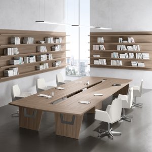 Boekenkast van de collectie