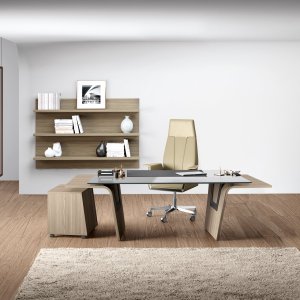 Eiken blad van het Larus-bureau