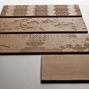 Directiebadkamer bekleed met Bas-Relief van Urquiola