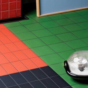 Din-tegels in de kleur Black