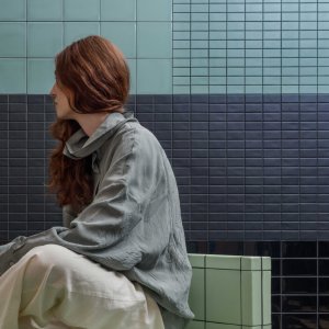 Din-tegels in de kleur Light Blue