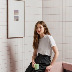 Din-tegels in de kleur Light Green