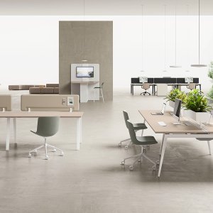 Geperste staalplaten staander van het E-Place A-frame