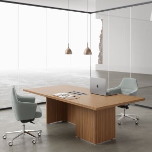 Licht eiken afwerking van het Oxford bureau
