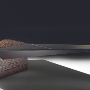 Macassar fineer als optie voor de Euclideo collectie