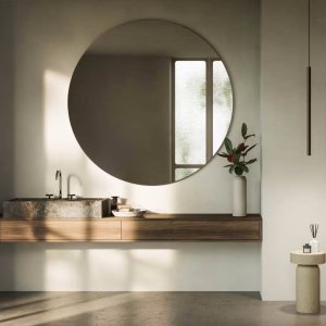 Icona wandmodel boven de wastafel
