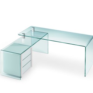 Glazen directiebureau Rialto in een kantoor