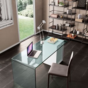 Ladeblok Rialto in 8 mm gebogen glas