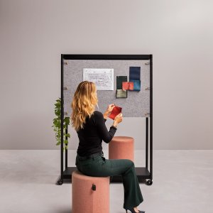 Accessoirerail op een Fluido kitchenette van Martex
