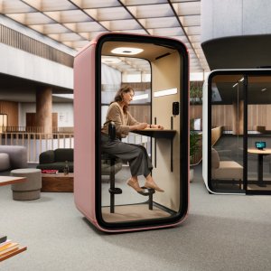 Touchscreen met hoge resolutie in de Framery One