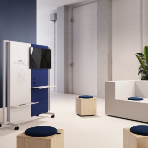 Nomad Table Be.1 op wielen met rem