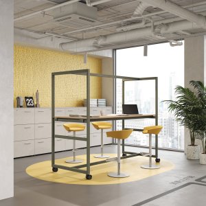 Vergadertafel Be.1 van 340 cm