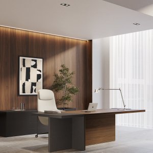 Contrast van noten en Oleomalta op het Mux70 bureau