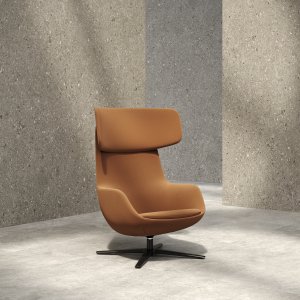 Loungefauteuil Radar in een hotelhal