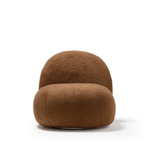 Dubbel stiksel op het leer, fauteuil Hill van Quinti