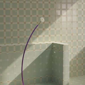 Badkamer bekleed met Homage to the Square