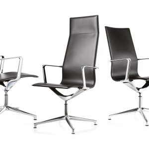 Kuna Chair in wit leer