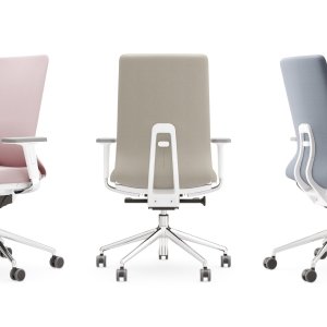 Ergonomische bureaustoelen Pyla van ICF op werkplekken