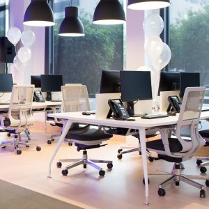 Volledig beklede rug van de Pyla Soft