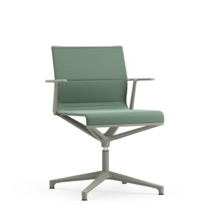 Het gespannen doek van zitting en rug van de Stick Chair
